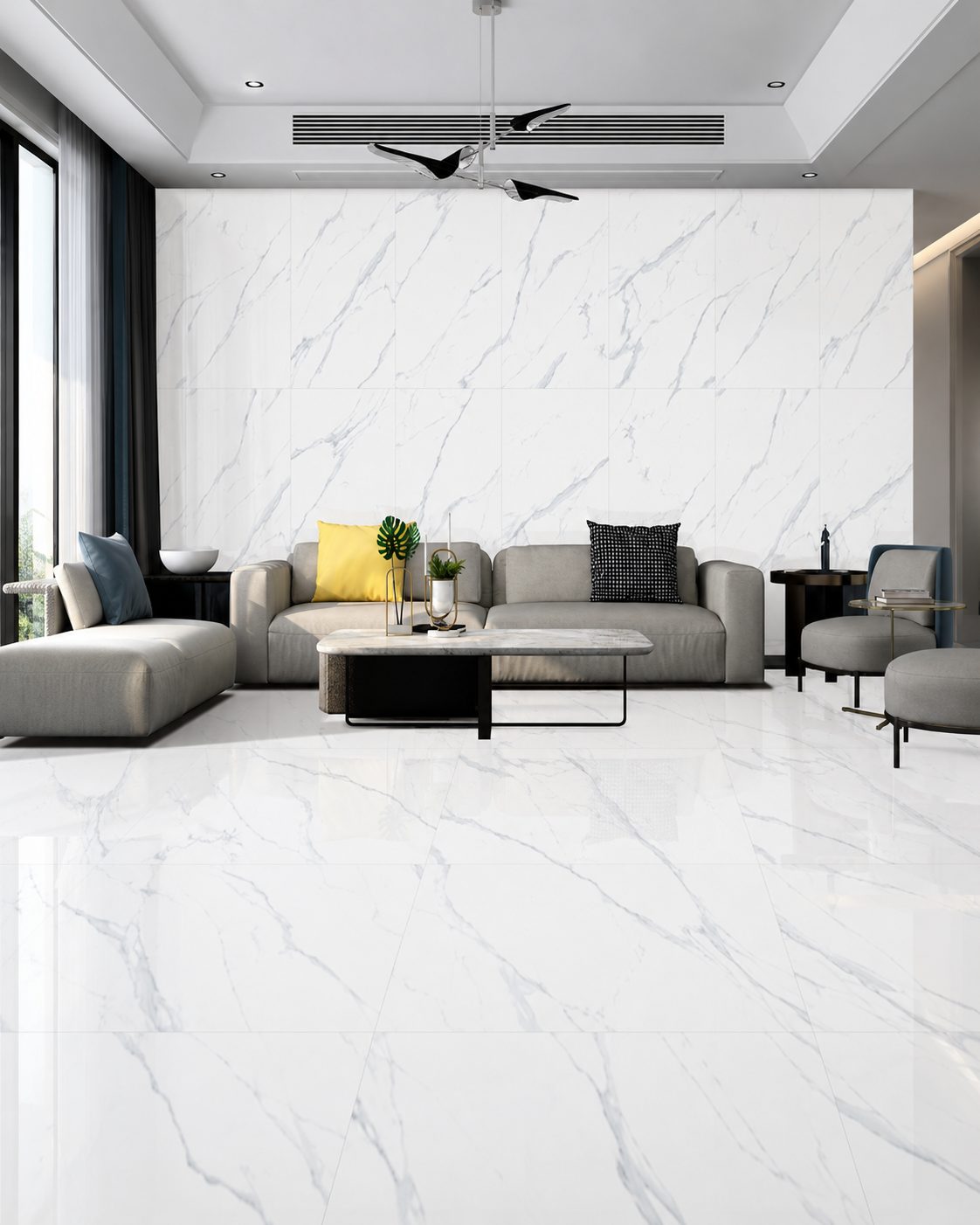 GLOSSED HARMONY Marble surface