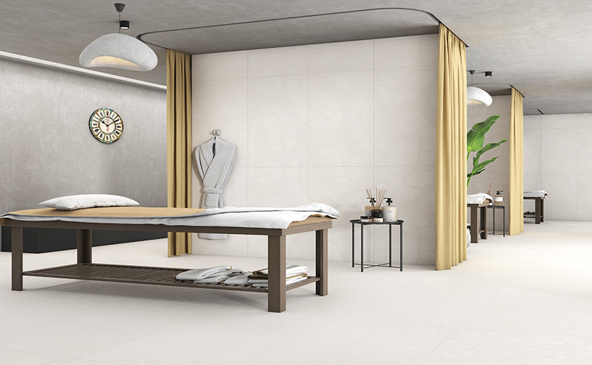 Cement Petal Ivory