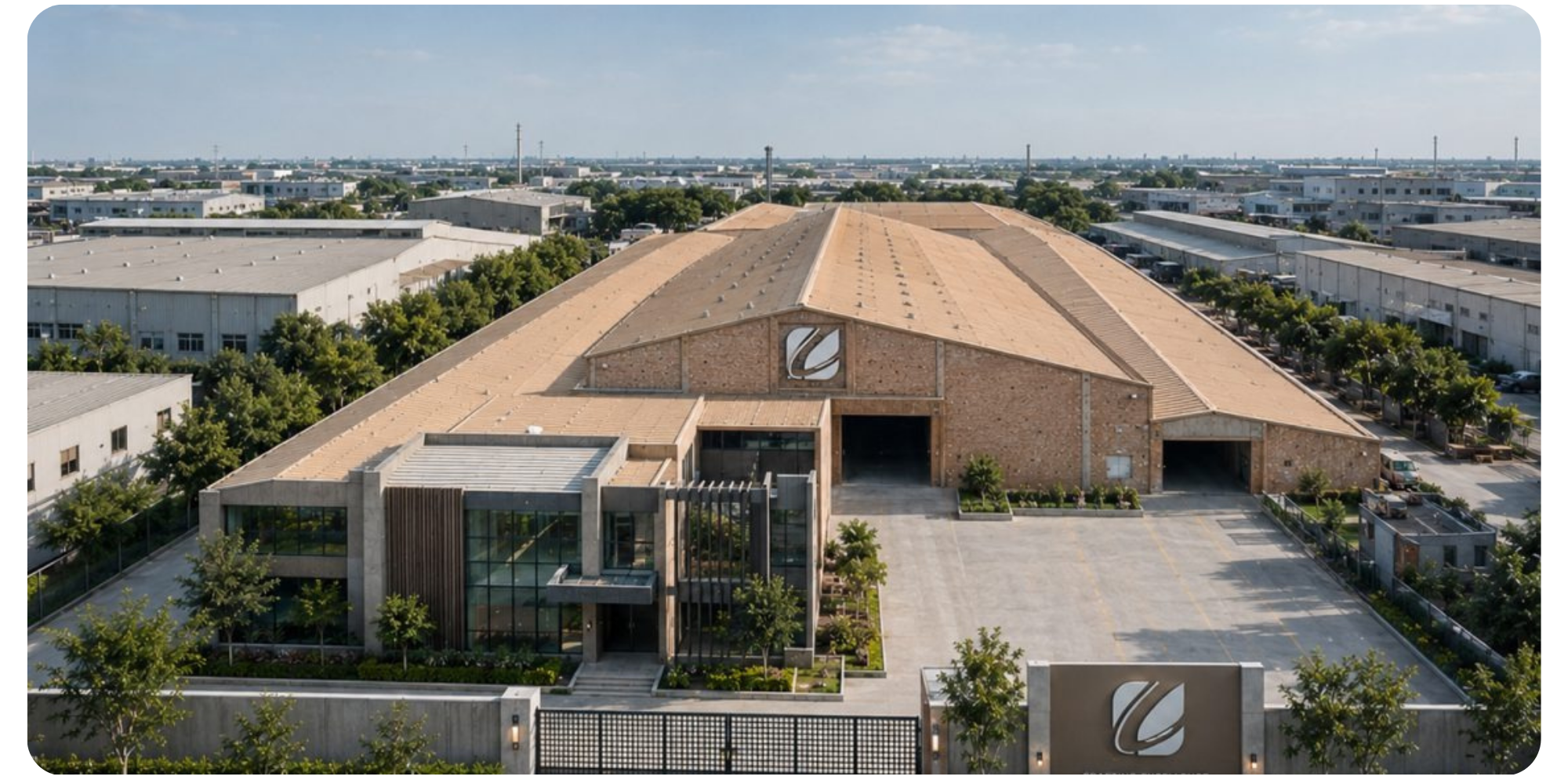 Cosa Ceramics factory campus