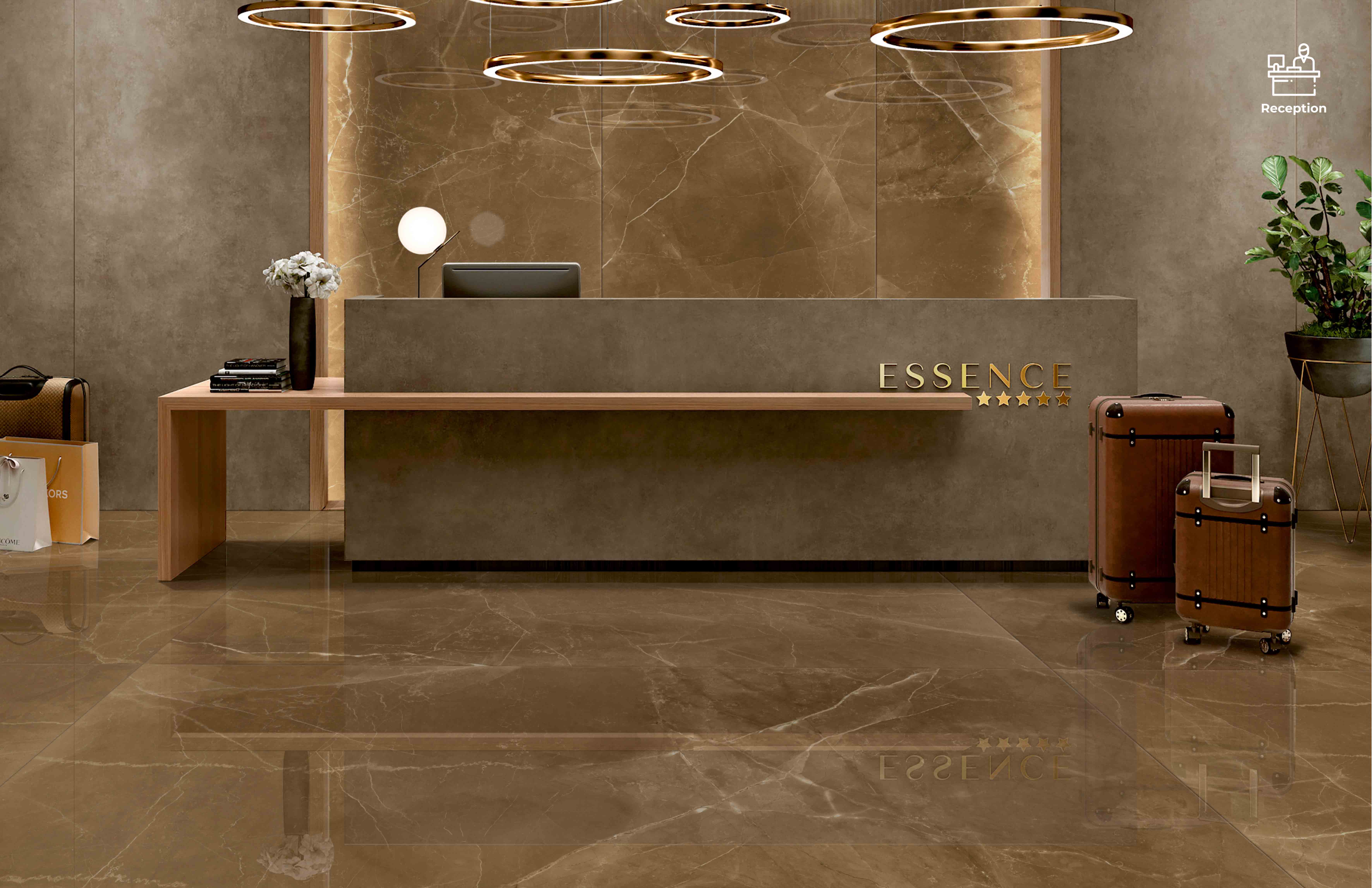 Armani Marble Brown