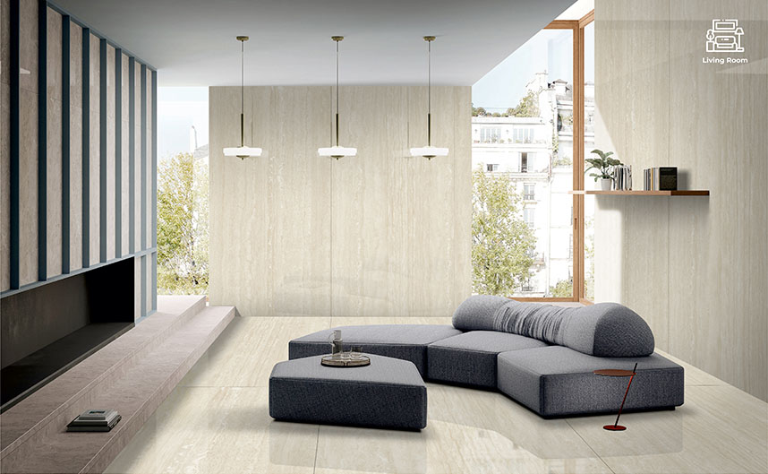 Travertino Ivory